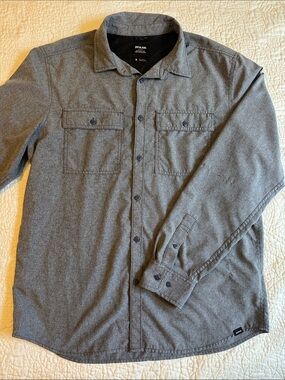 prAna Men's Lost Sol Long Sleeve Shirt